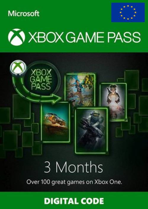 3 Month Xbox Game Pass Xbox One (EU) thumbnail