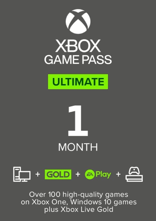 1 Month Xbox Game Pass Ultimate Xbox One / PC (EU) (Non - Stackable) thumbnail