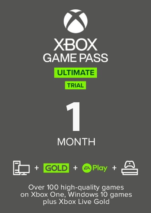 1 Month Xbox Game Pass Ultimate Trial Xbox One / PC (US) thumbnail